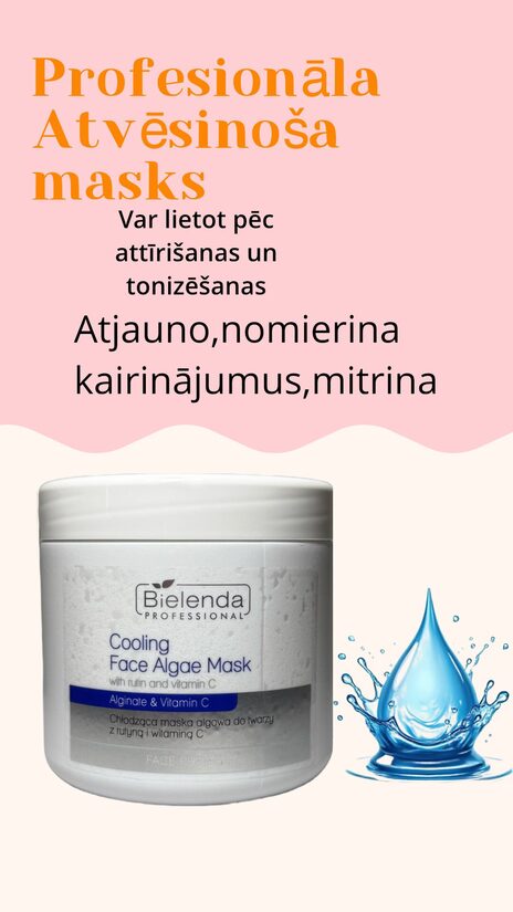 Cooling Face Algae Mask (Bielenda)