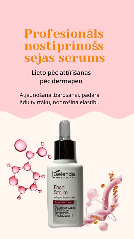 Face Serum with plant sterm cells (Bielenda)