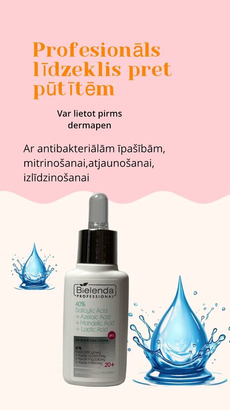 40% Salicylic Acid +Azelaic Acid +Mandelic Acid +Lactic Acid (Bielenda)