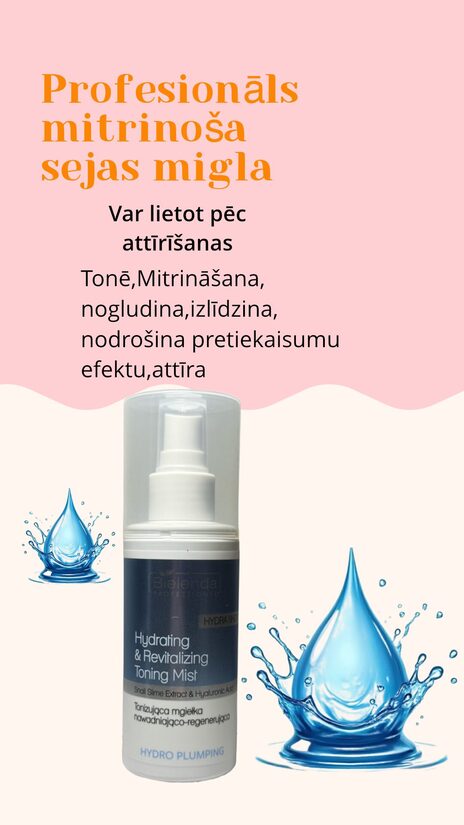 Hydrating & Revitalizing Toning Mist (Bielenda)